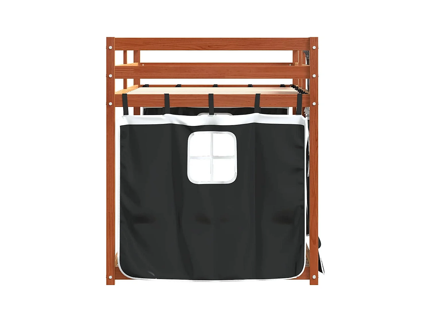 Stapelbed zonder matras 80x200 cm massief grenenhout