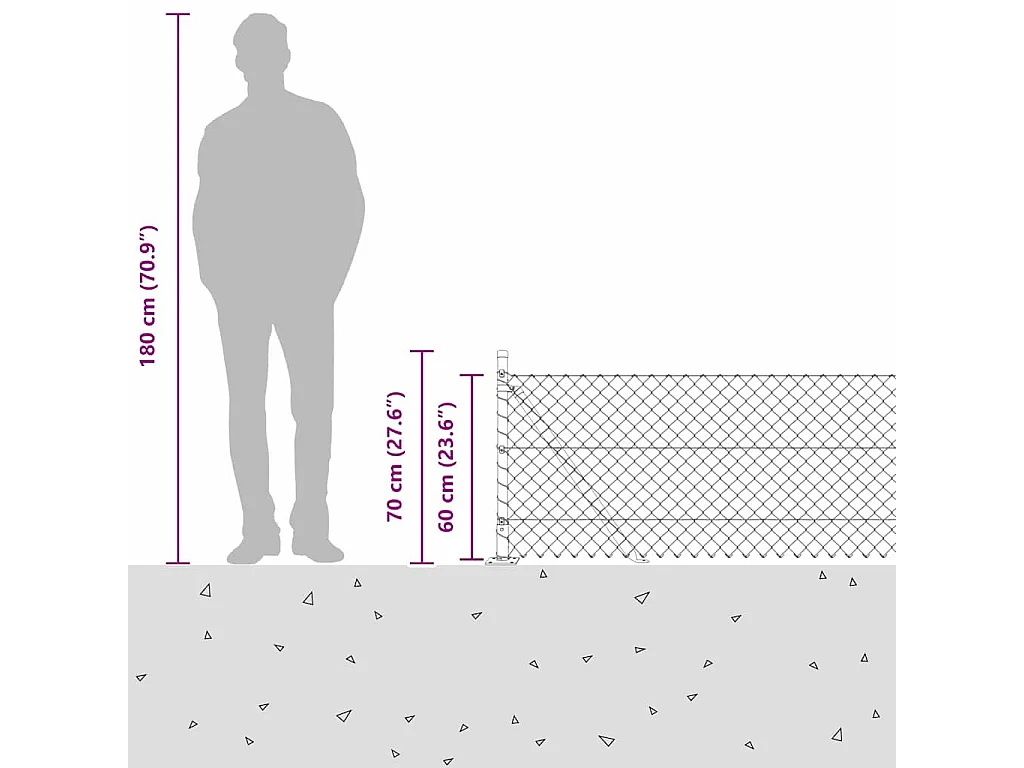 Grauer Stoffbett-Lattenrost 120x200 cm