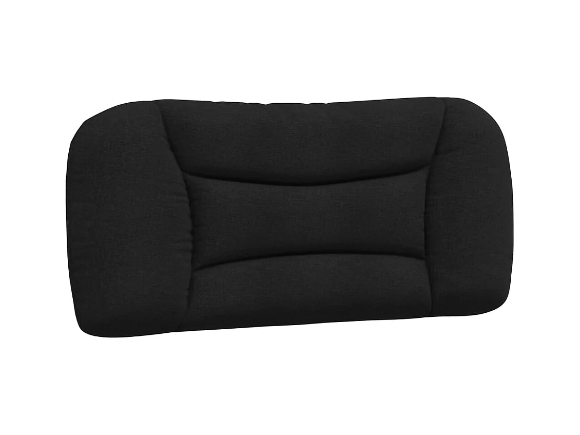 Bedframe zonder matras zwart 90x190 cm stof