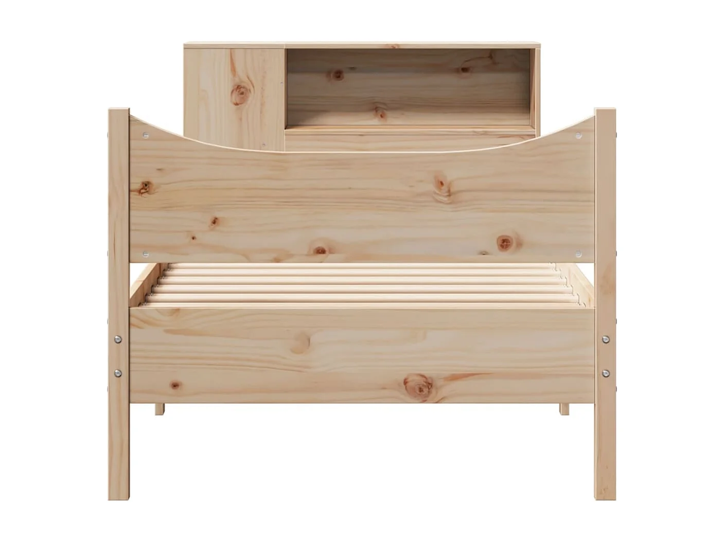 Cadre de lit sans matelas 90x200 cm bois de pin massif