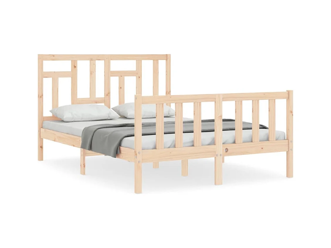 Bedframe zonder matras van massief grenenhout