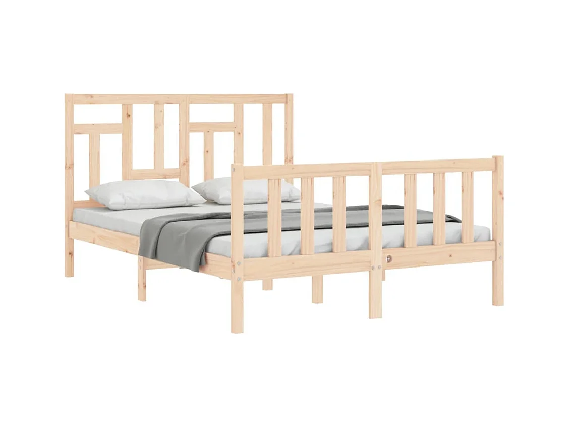 Bedframe zonder matras van massief grenenhout