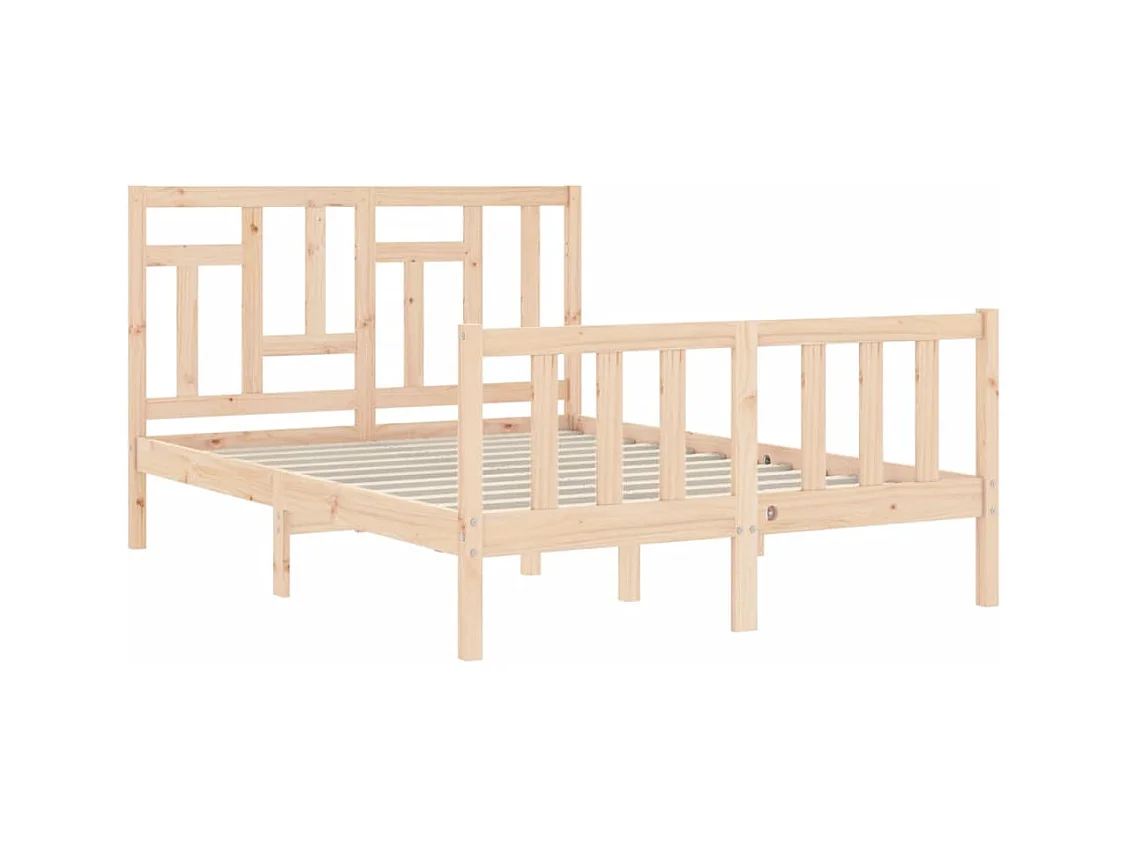 Bedframe zonder matras van massief grenenhout