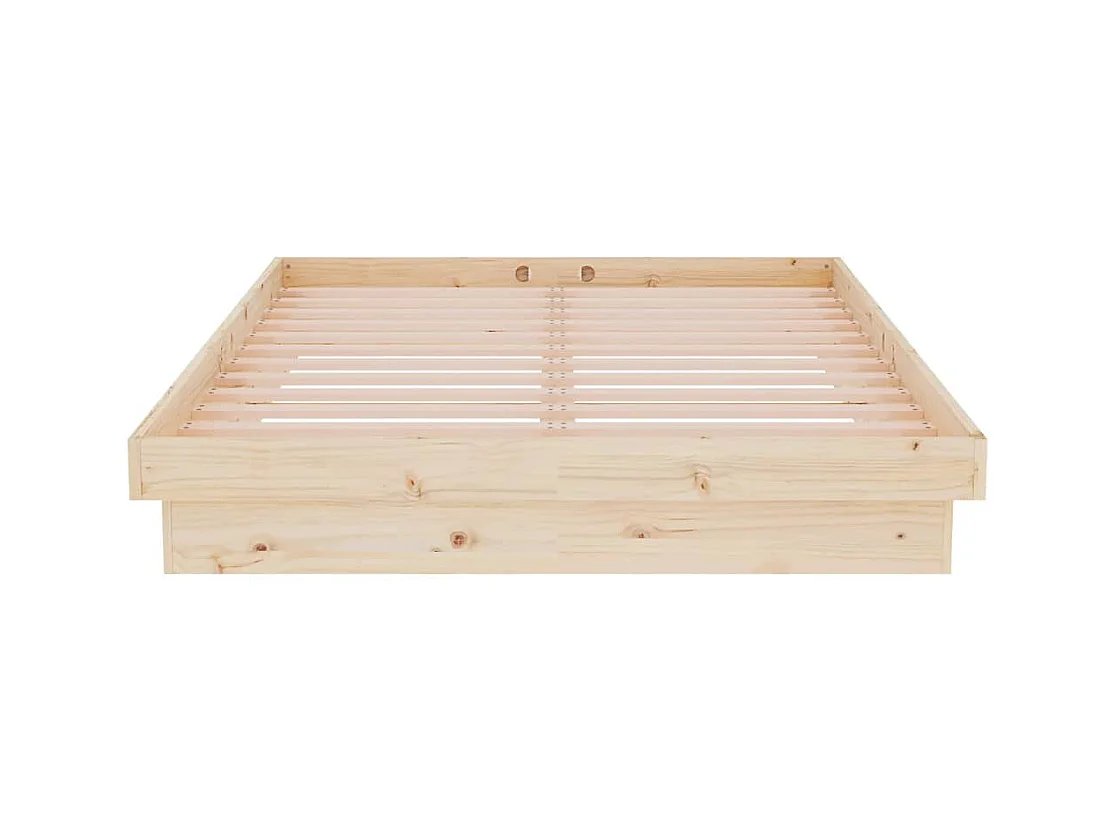 Struttura letto in legno massello 120x200 cm