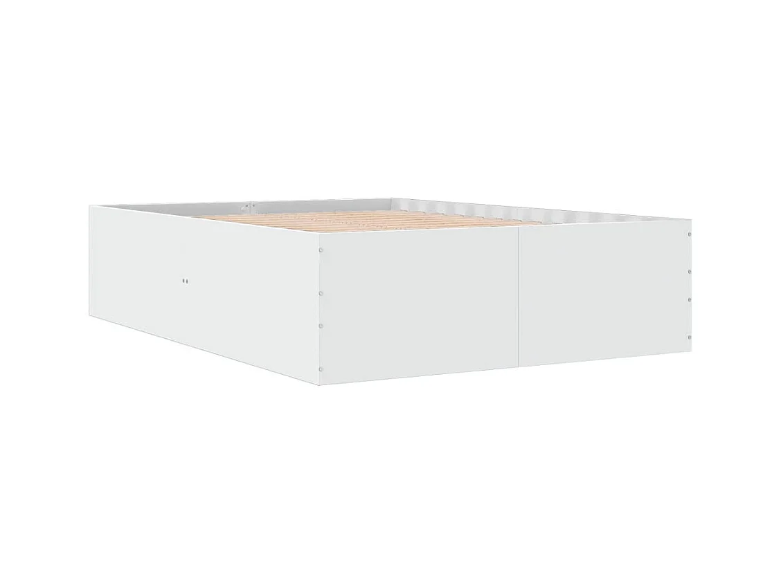 Bettgestell ohne Matratze weiß 140x200 cm