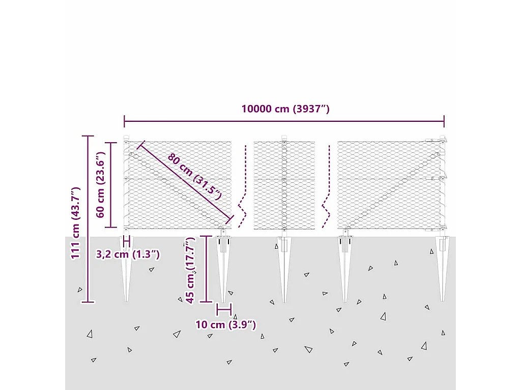 Rete a doghe in velluto grigio chiaro 100x200cm e materasso