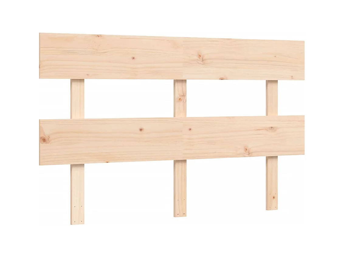 Bed voor ouderen zonder matras 140x190 cm massief hout