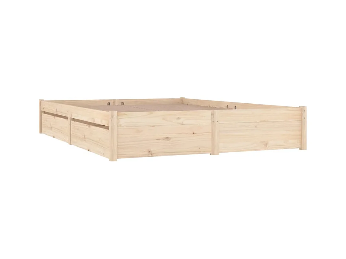 Bedframe met lades 140x190 cm Tweepersoonsbed