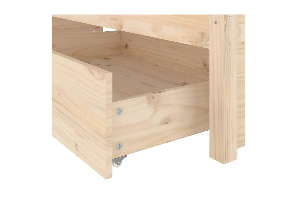 Bedframe met lades 140x190 cm Tweepersoonsbed