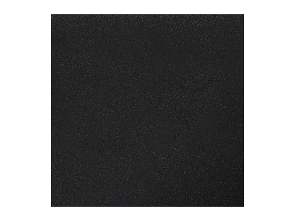 Struttura letto con testiera senza materasso nero 140x200 cm