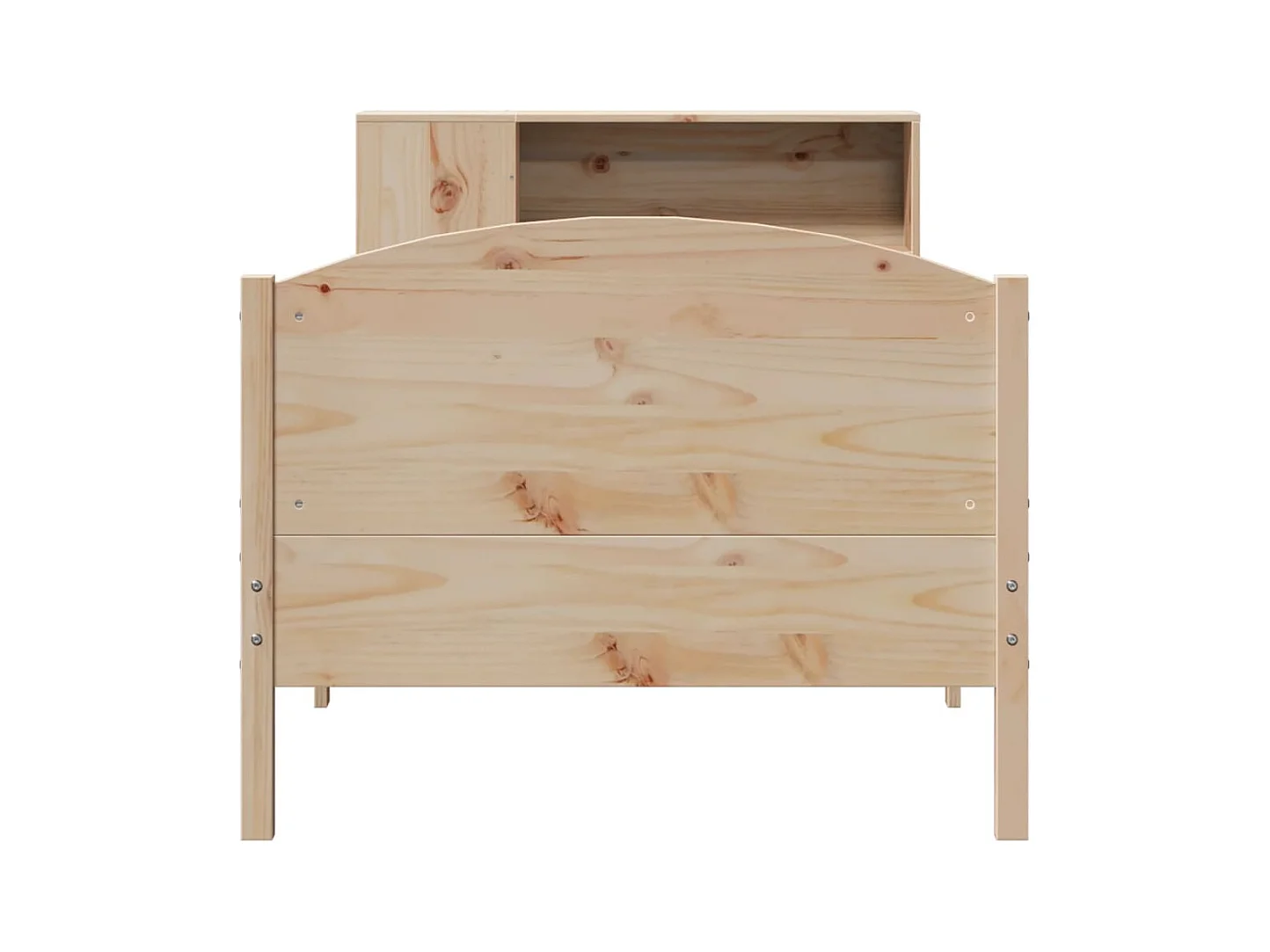 Bibliotheksbett ohne Matratze 100x200 cm Massivholz Kiefer