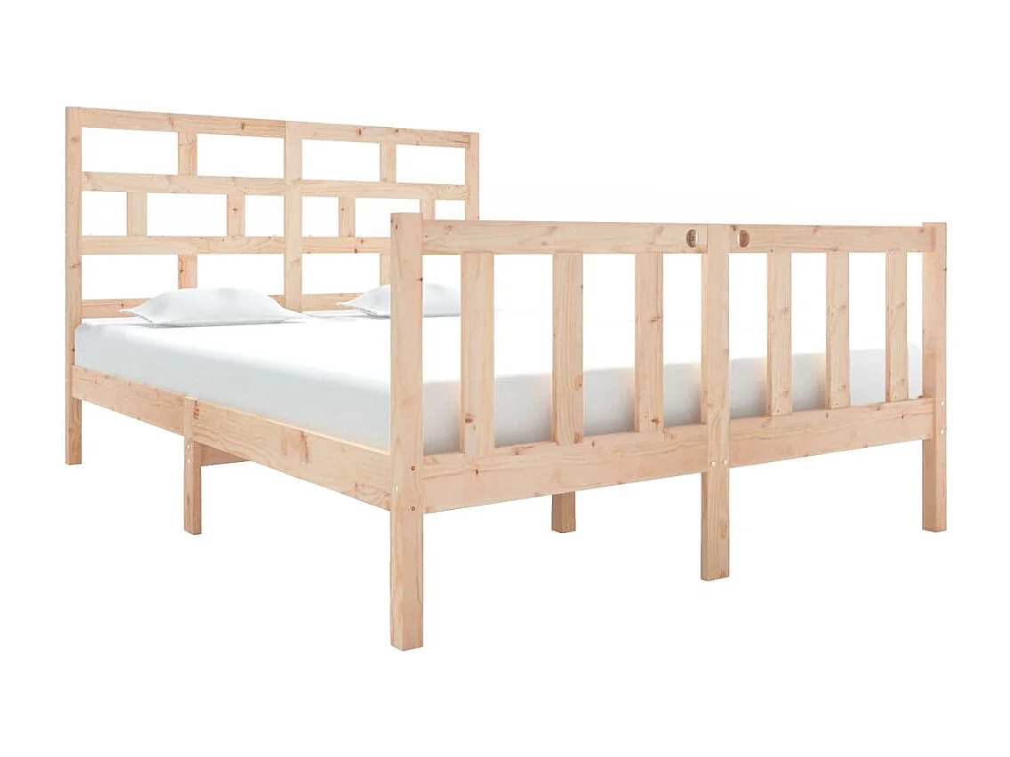 Bettgestell ohne Matratze Massivholz Kiefer