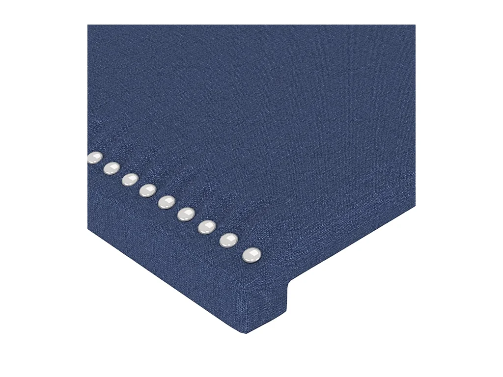Bedframe zonder matras blauw 120x200 cm stof