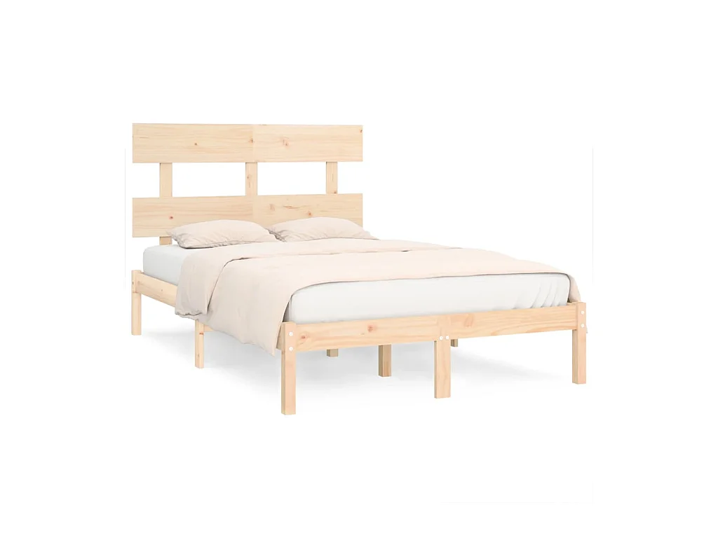 Bedframe zonder matras 160x200 cm massief hout