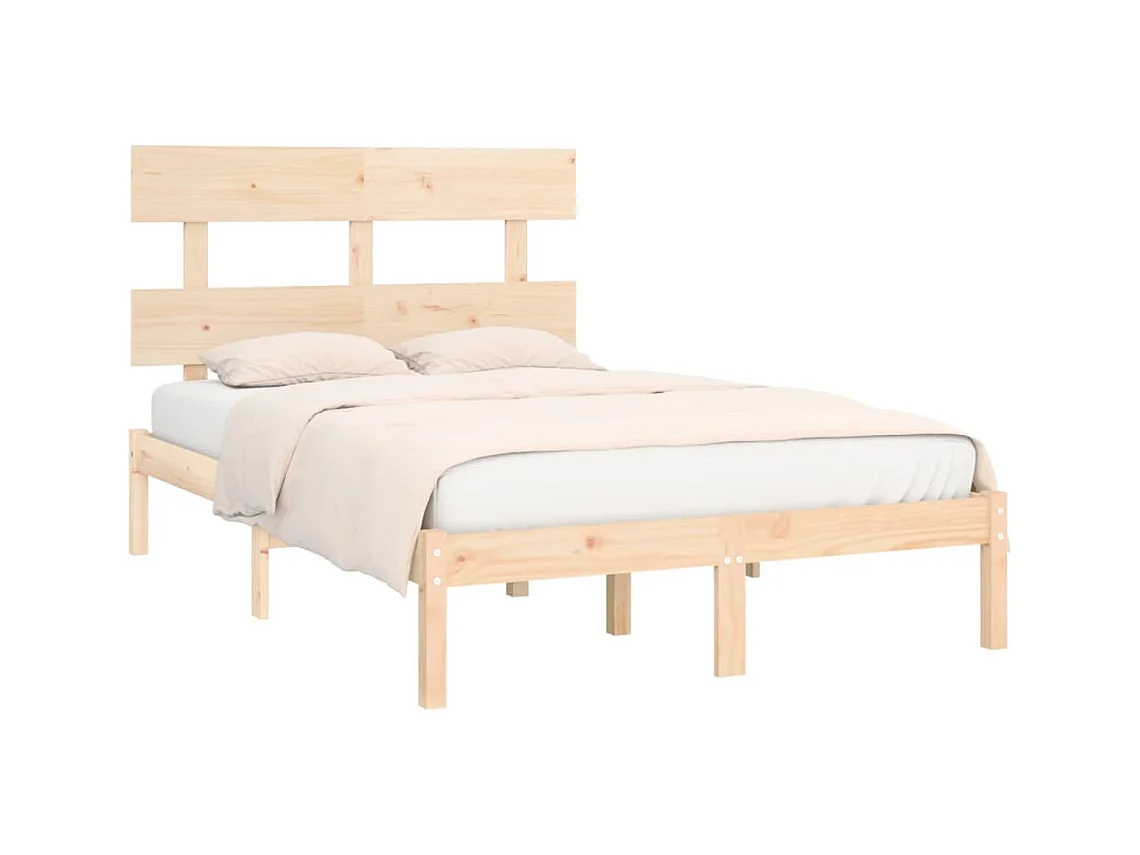 Bedframe zonder matras 160x200 cm massief hout