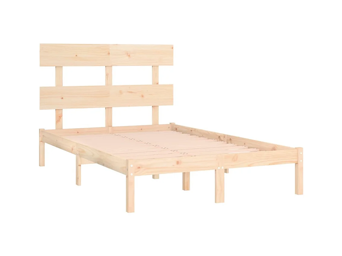 Bedframe zonder matras 160x200 cm massief hout