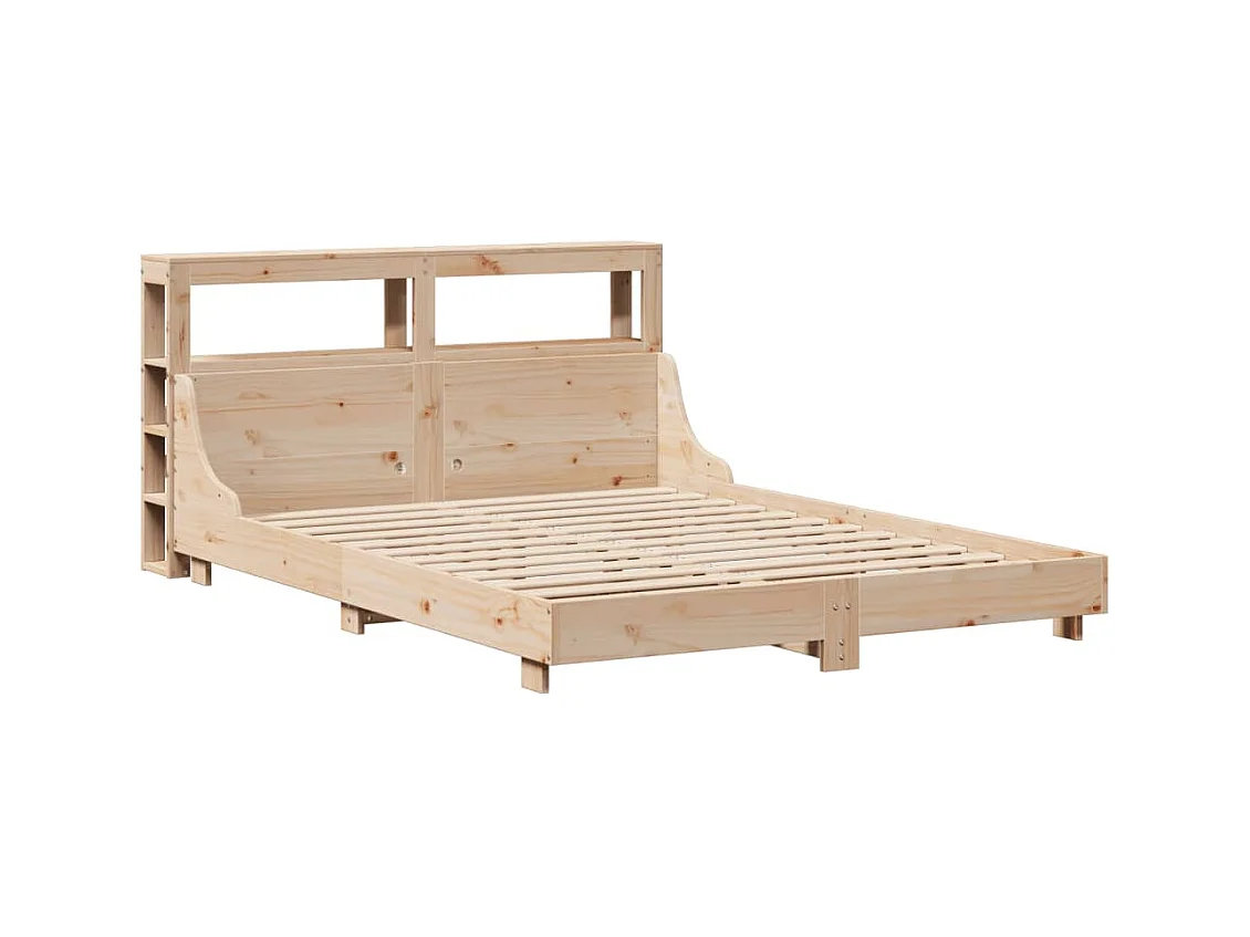 Bedframe zonder matras 120x190 cm massief grenenhout