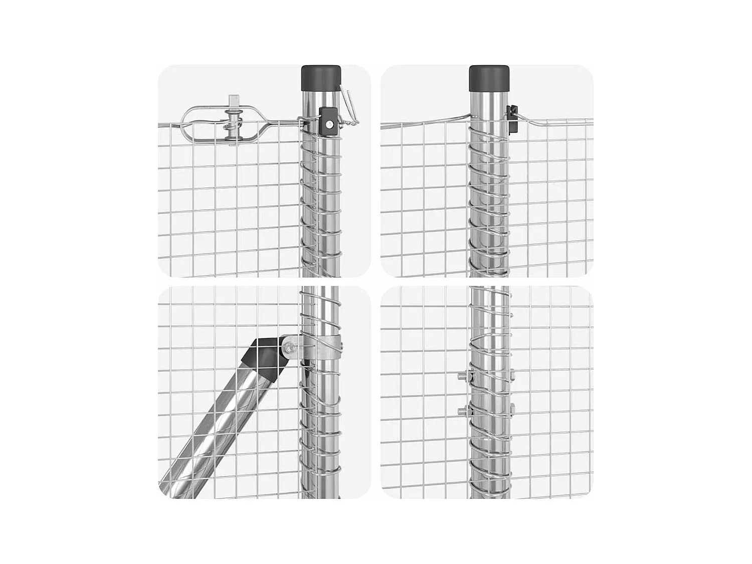 Estructura de cama sin colchón 200x200 cm madera maciza de pino
