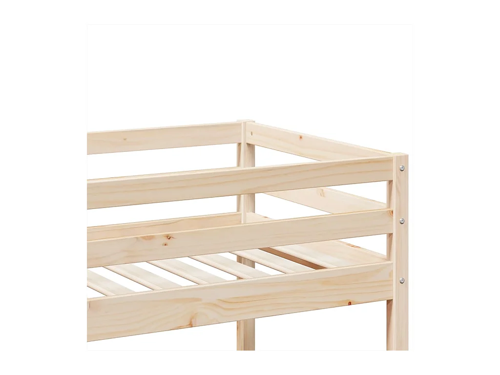 Letto a castello 75x190 cm Legno massello di pino