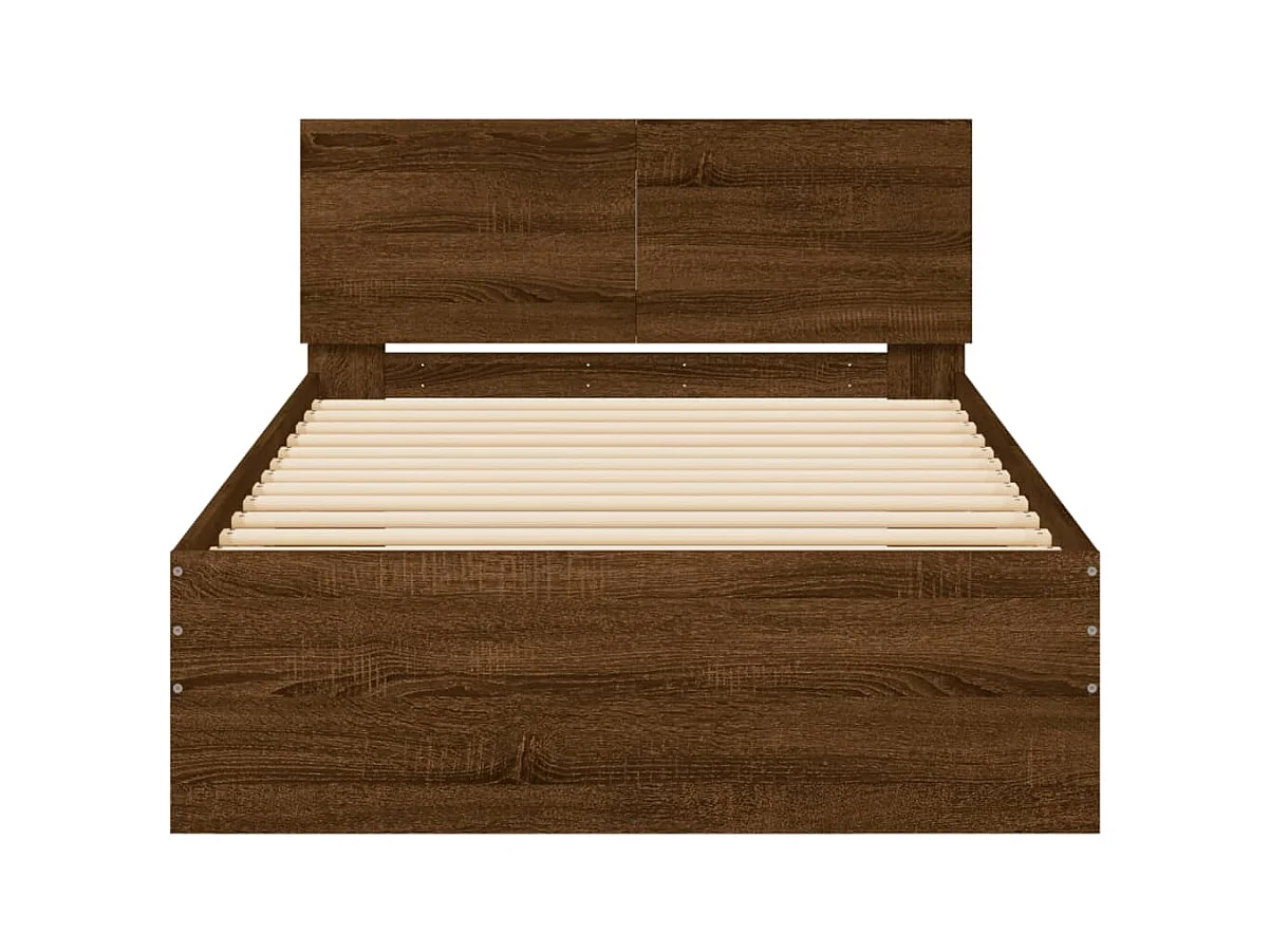 Struttura letto senza materasso con testiera 100x200 cm