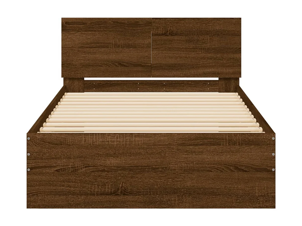 Struttura letto senza materasso con testiera 100x200 cm