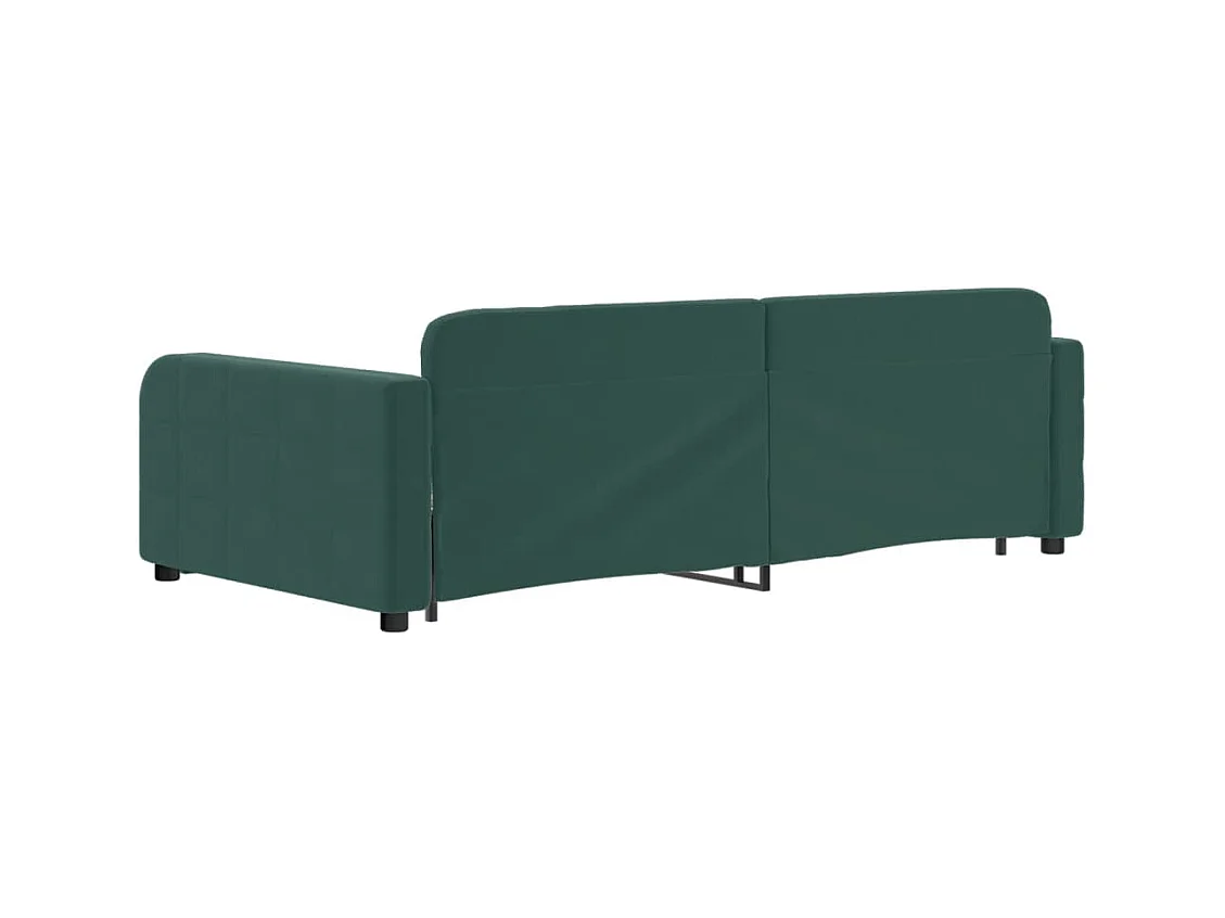 Dagbed met onderschuifbed en lades zonder matras 100x200 cm