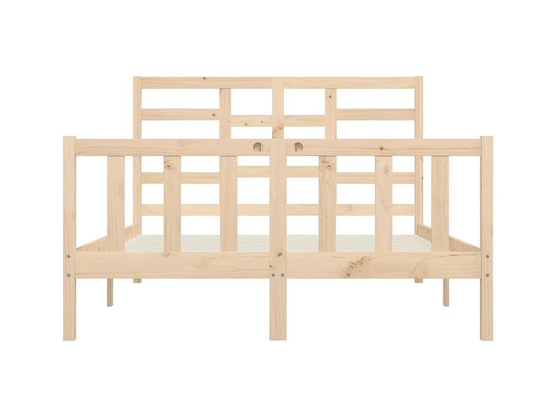 Bedframe zonder matras 120x200 cm massief grenenhout