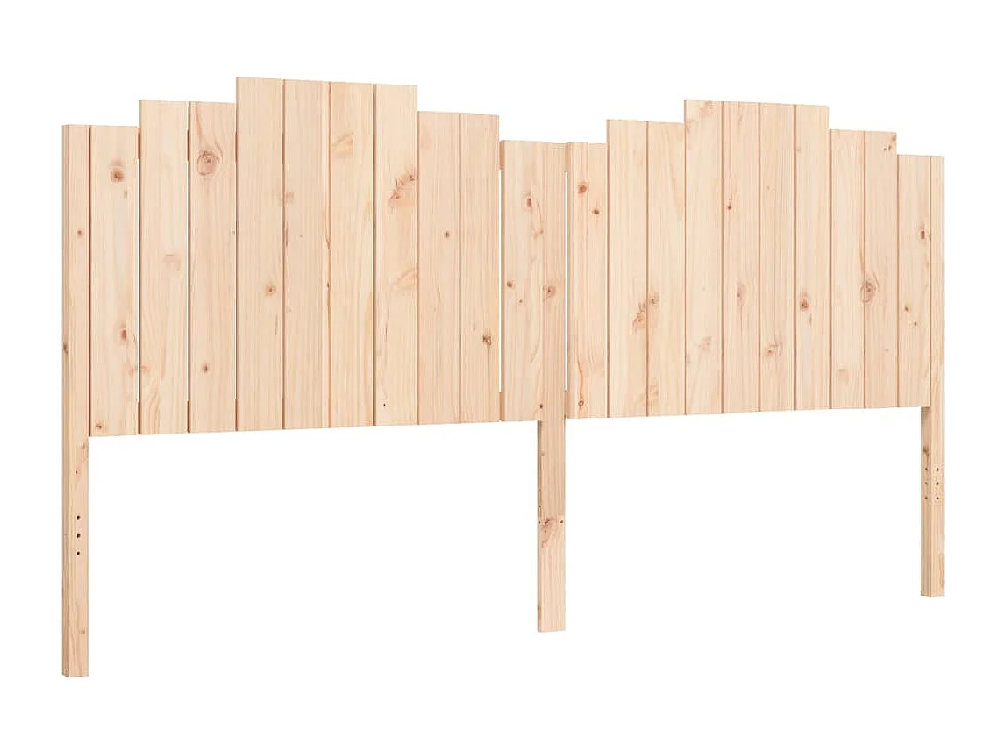 Cadre de lit sans matelas 200x200 cm bois massif de pin