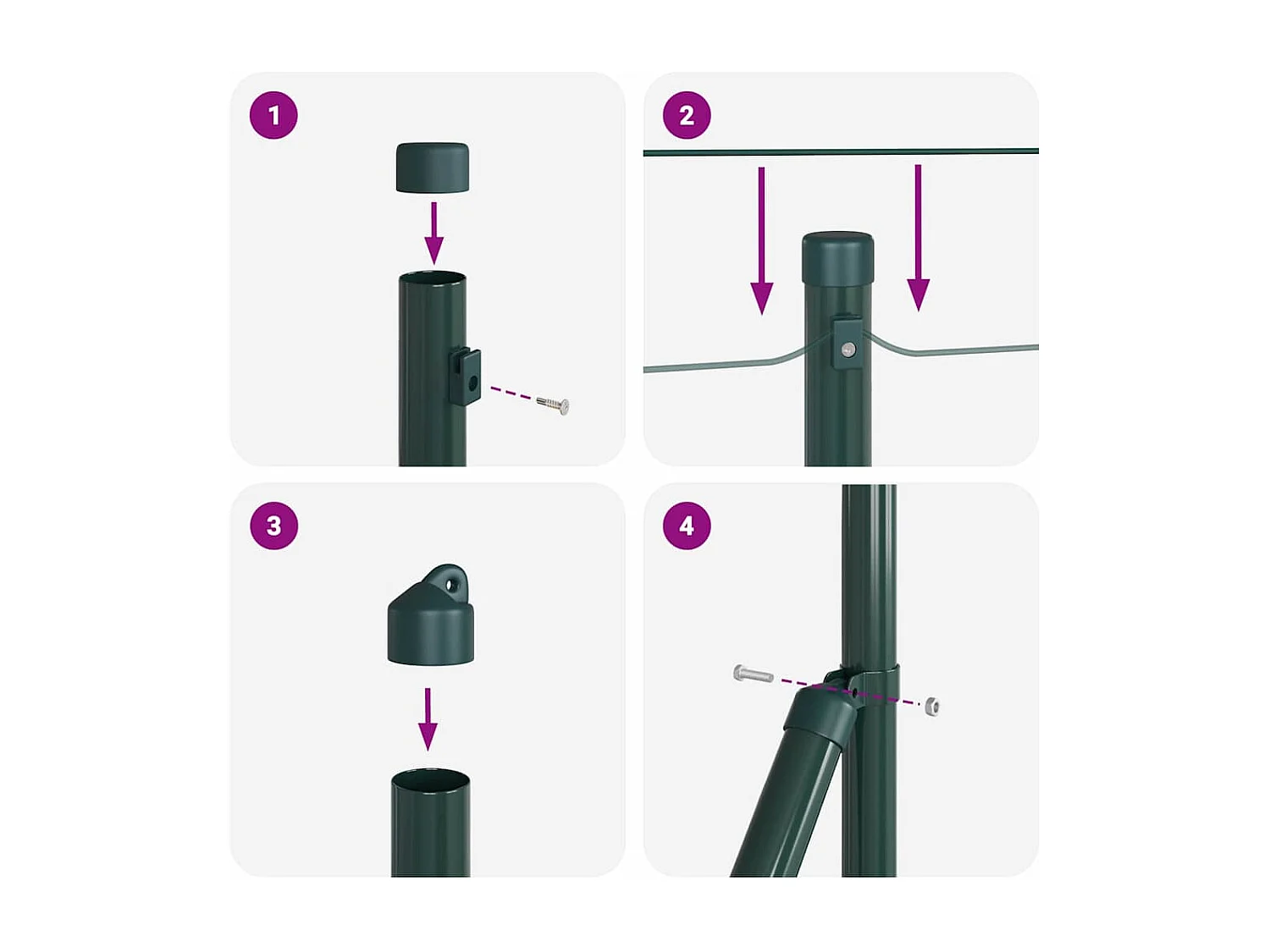 Bedframe zonder matras wit 200x200 cm massief hout