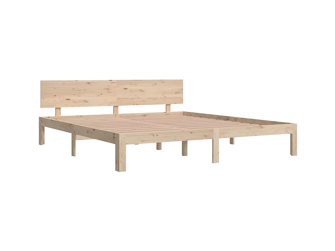 Cadre de lit sans matelas 180x200 cm