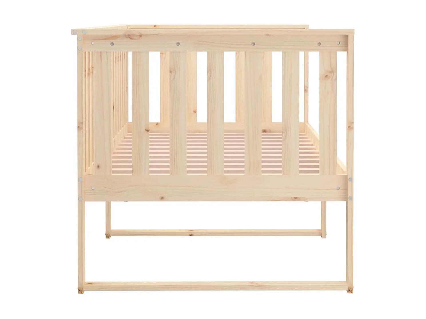 Lit de jour sans matelas 100x200 cm bois de pin massif