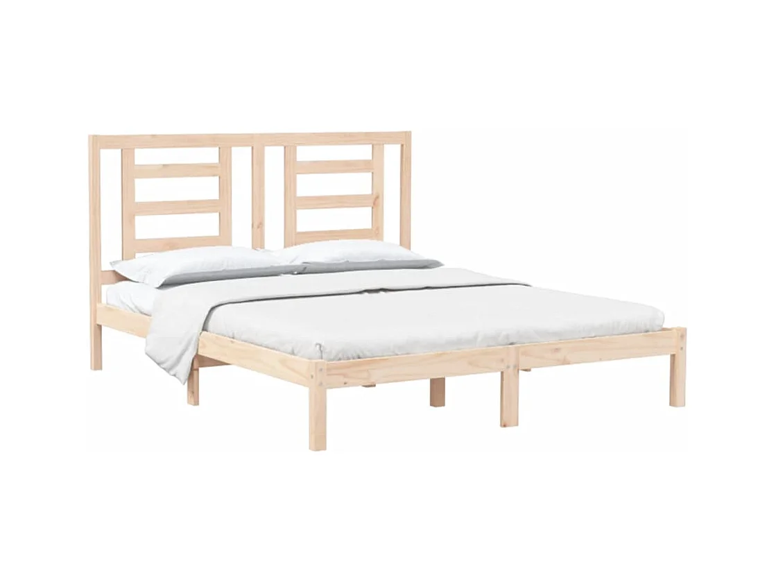 Bedframe zonder matras 160x200 cm massief grenenhout