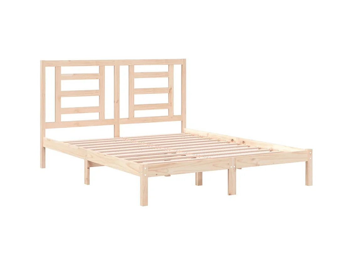 Bedframe zonder matras 160x200 cm massief grenenhout