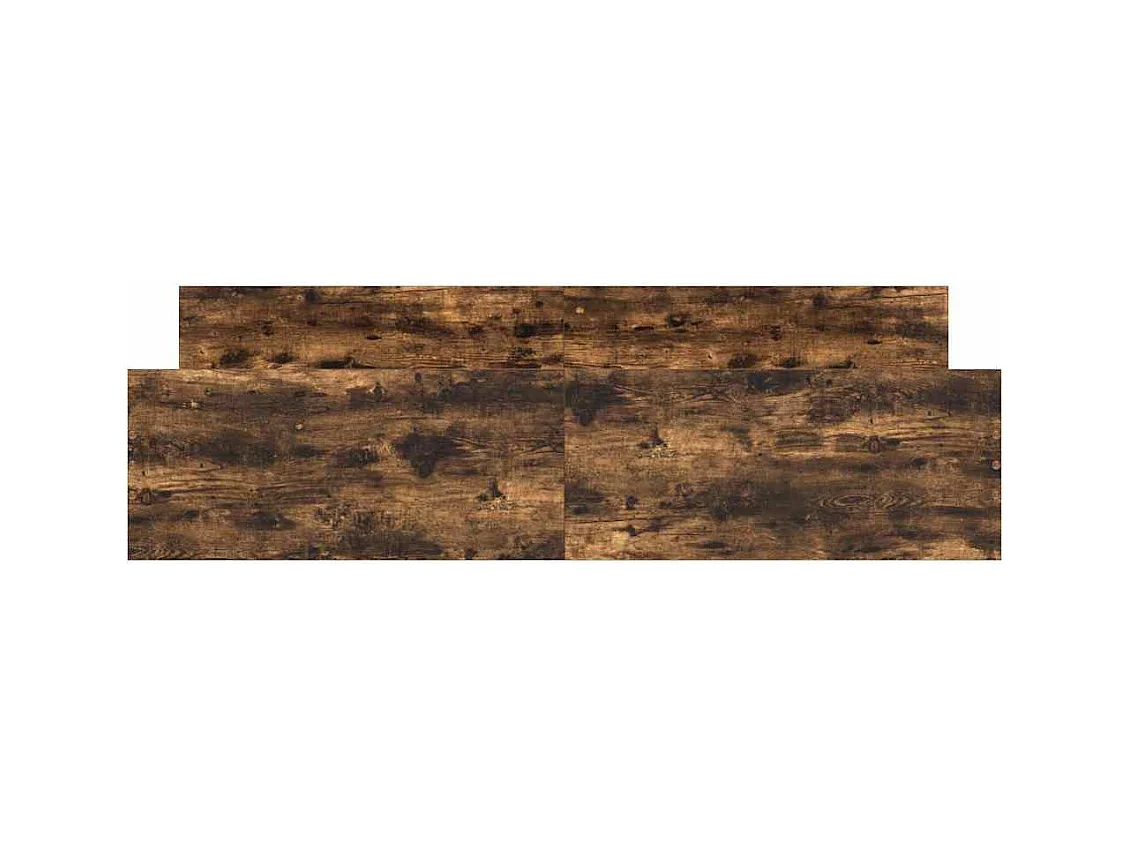 Bedframe zonder matras gerookt eiken 180x200 cm
