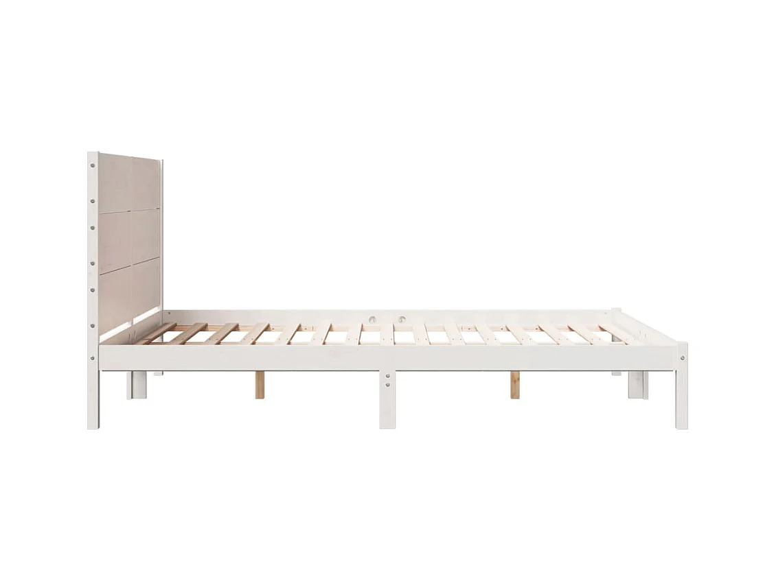 Extra lang bedframe zonder matras 140x220 cm massief hout
