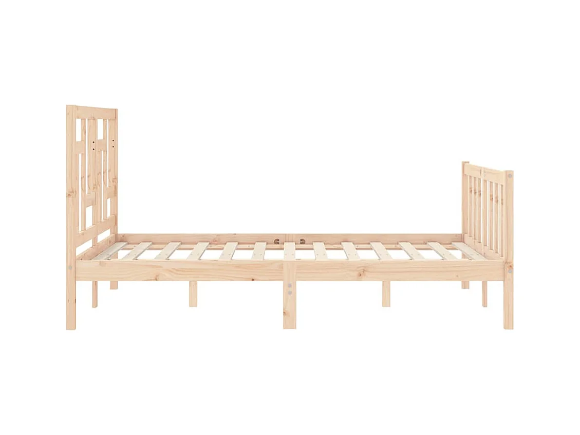 Bedframe zonder matras 140x200 cm massief grenenhout