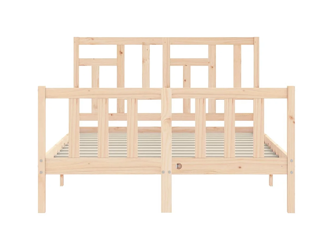 Bedframe zonder matras 140x200 cm massief grenenhout