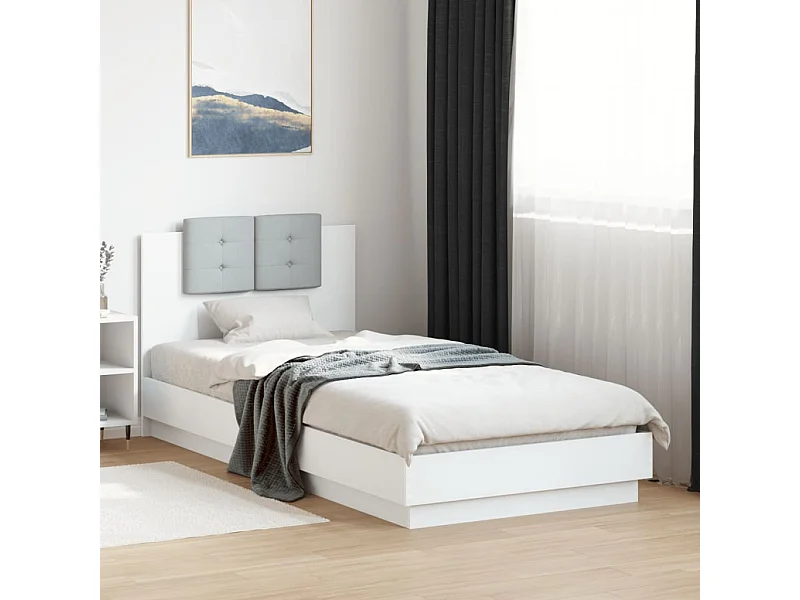 Bedframe zonder matras wit 100x200 cm