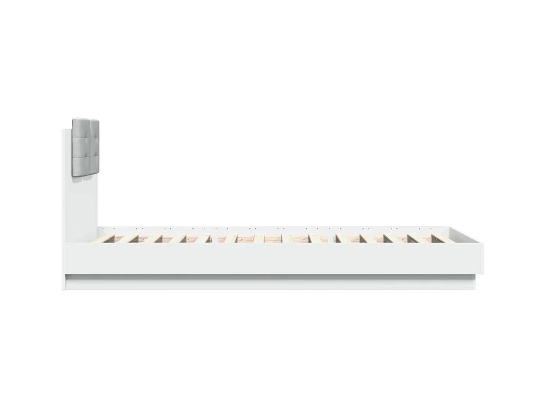 Bedframe zonder matras wit 100x200 cm