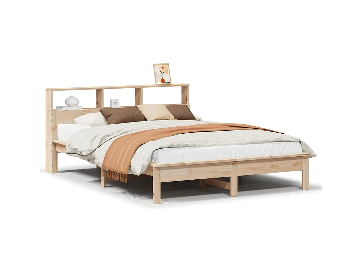 Bedframe zonder matras 160x200 cm massief grenenhout