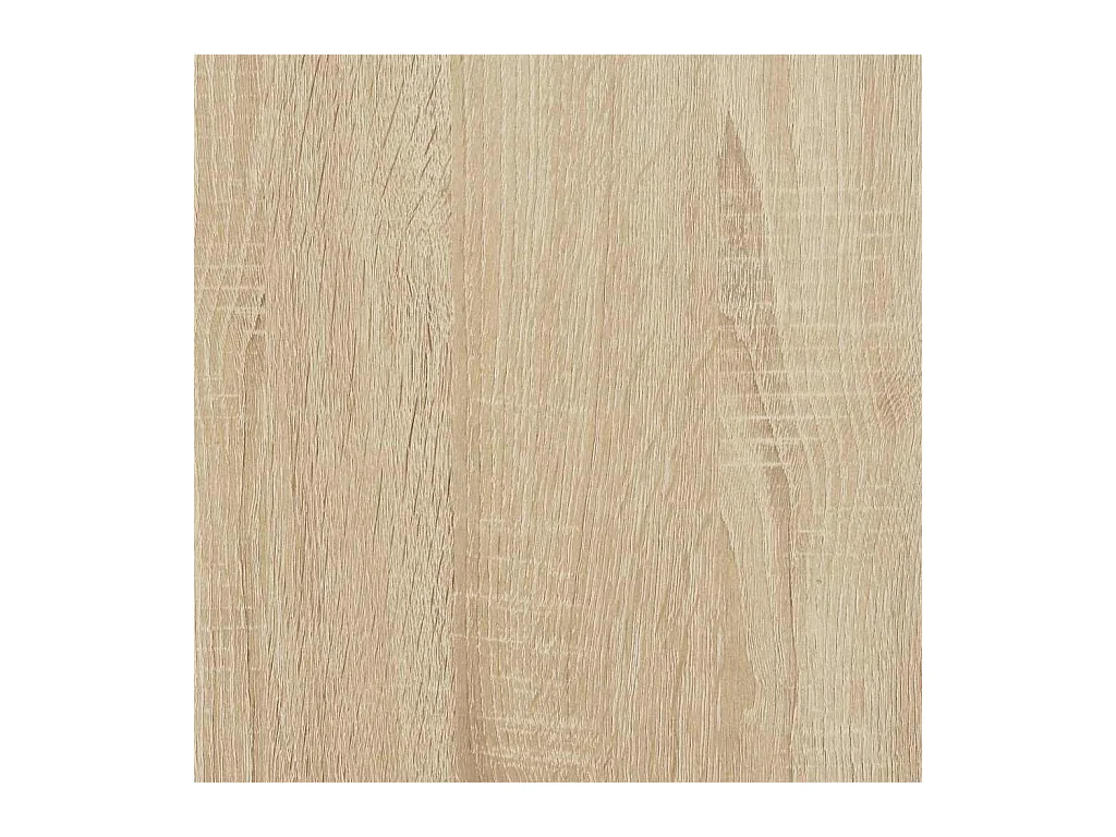 Estructura de cama marrón de 120 x 200 cm de madera de ingeniería