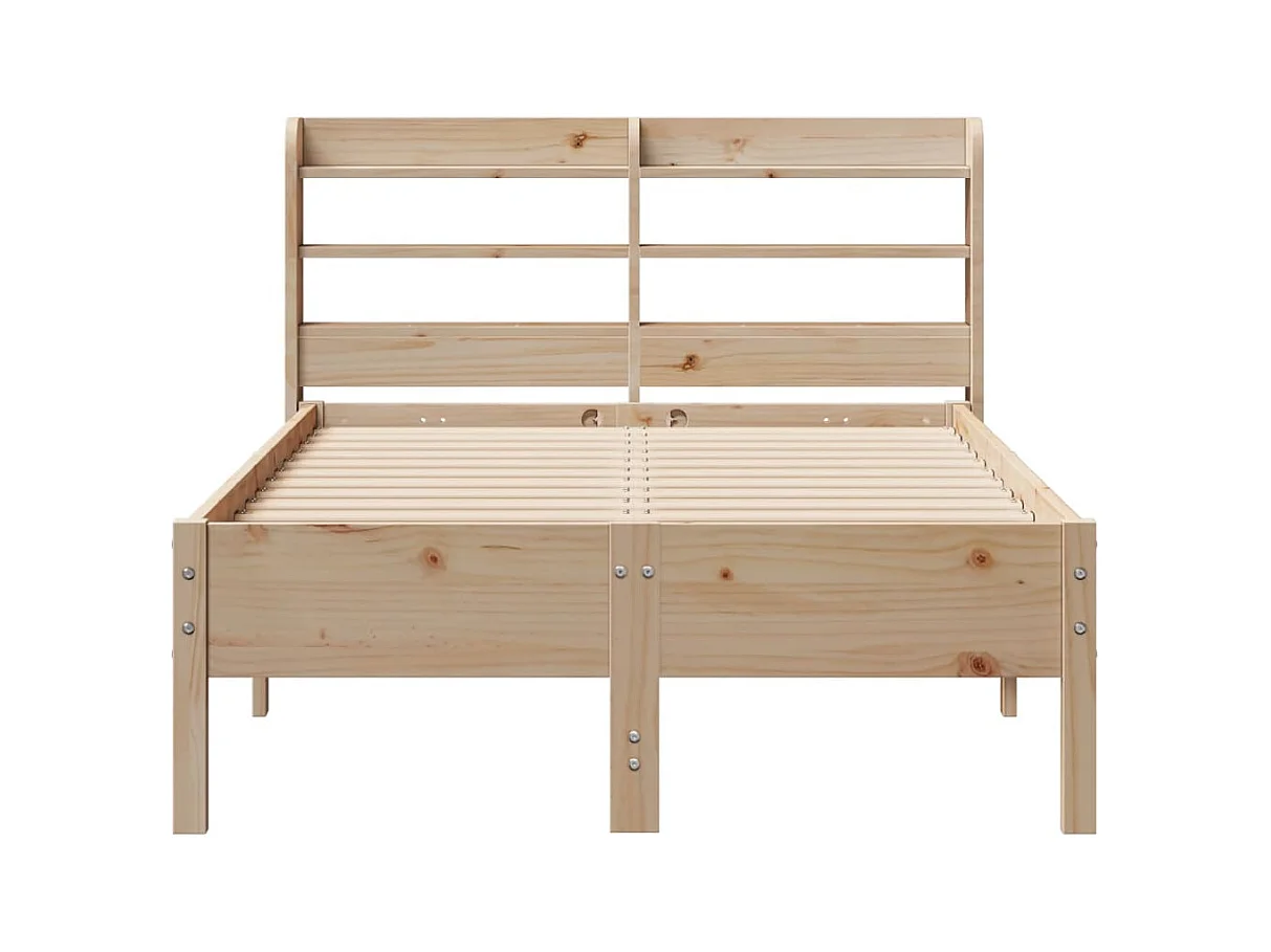 Bedframe zonder matras 90x200 cm massief grenenhout