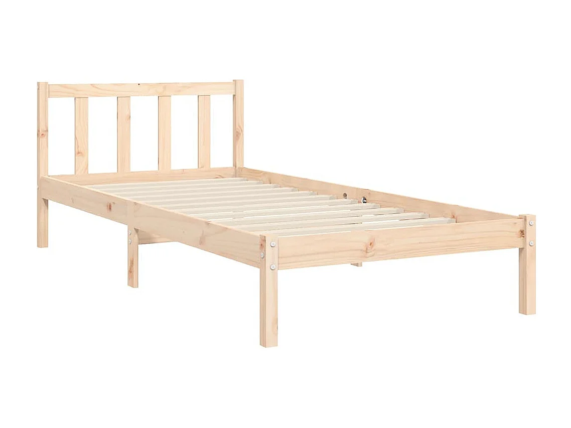 Bedframe zonder matras 100x200 cm massief grenenhout