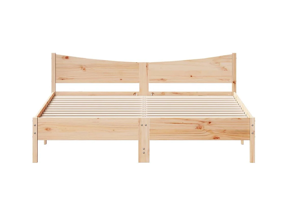 Bedframe zonder matras 180x200 cm massief grenenhout