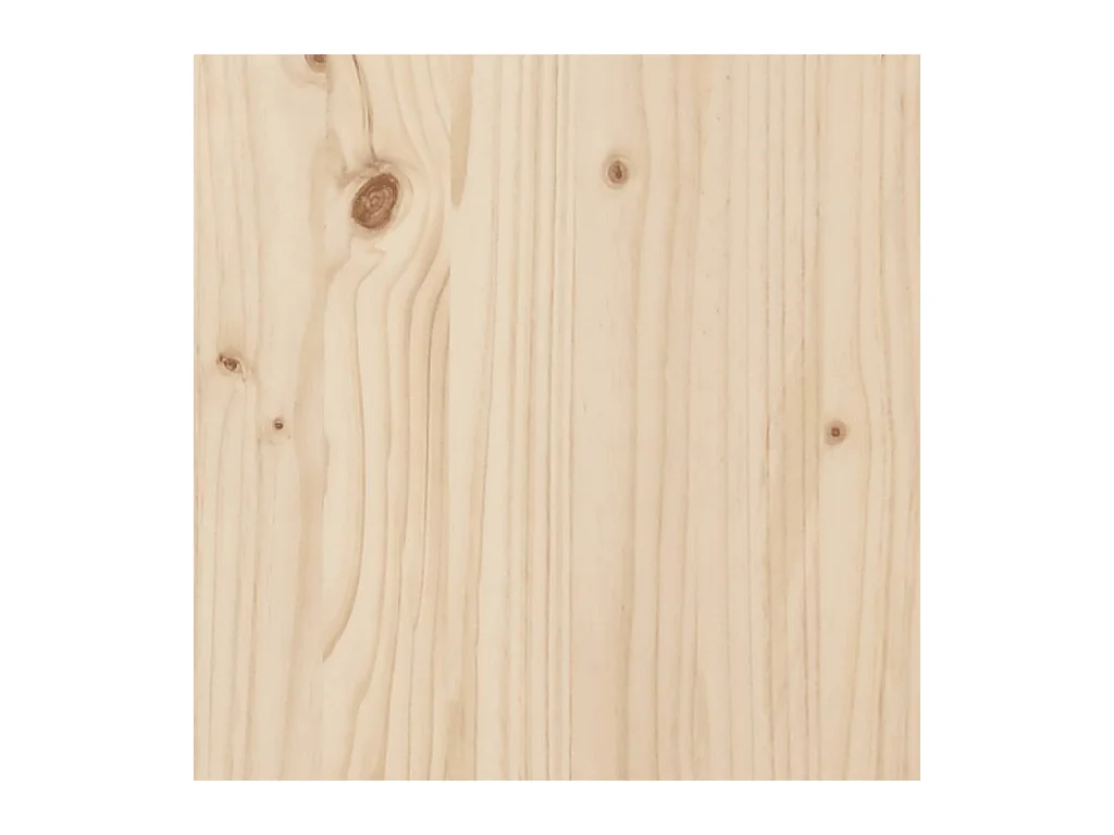 Bedframe zonder matras massief grenenhout 200x200 cm