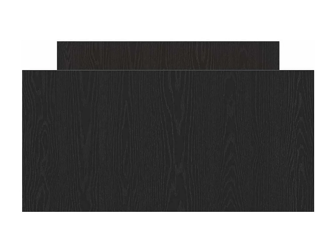 Cadre de lit Chêne noir 90 x 190 cm Bois d'ingénierie