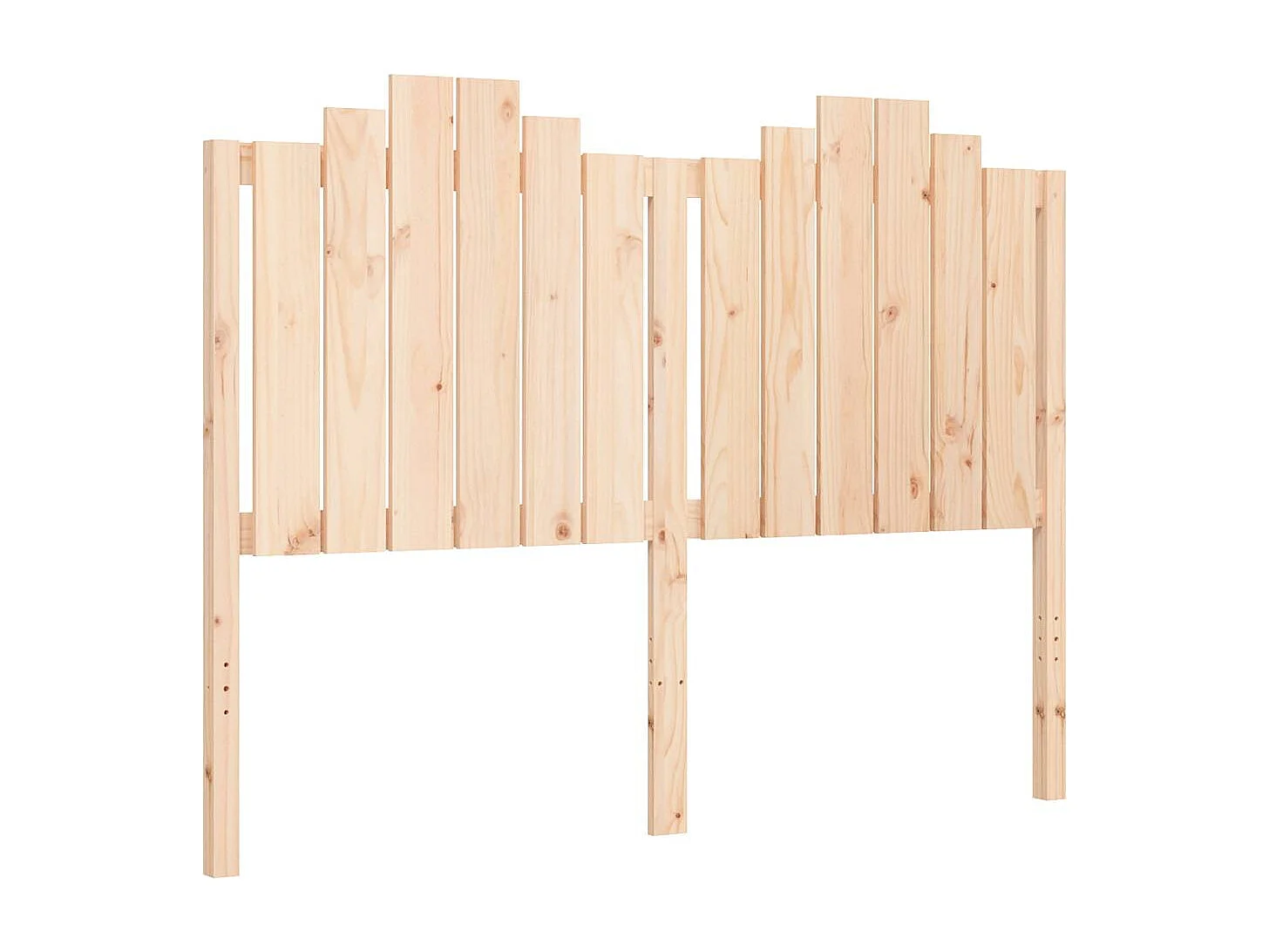 Estructura de cama sin colchón 140x190 cm madera maciza de pino