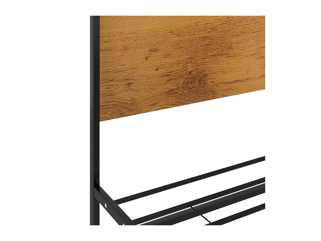 Estructura de cama de metal sin colchón 120x200 cm