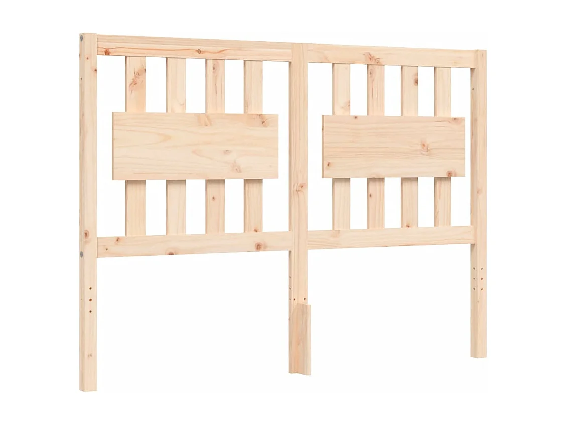 Bedframe van massief hout zonder matras