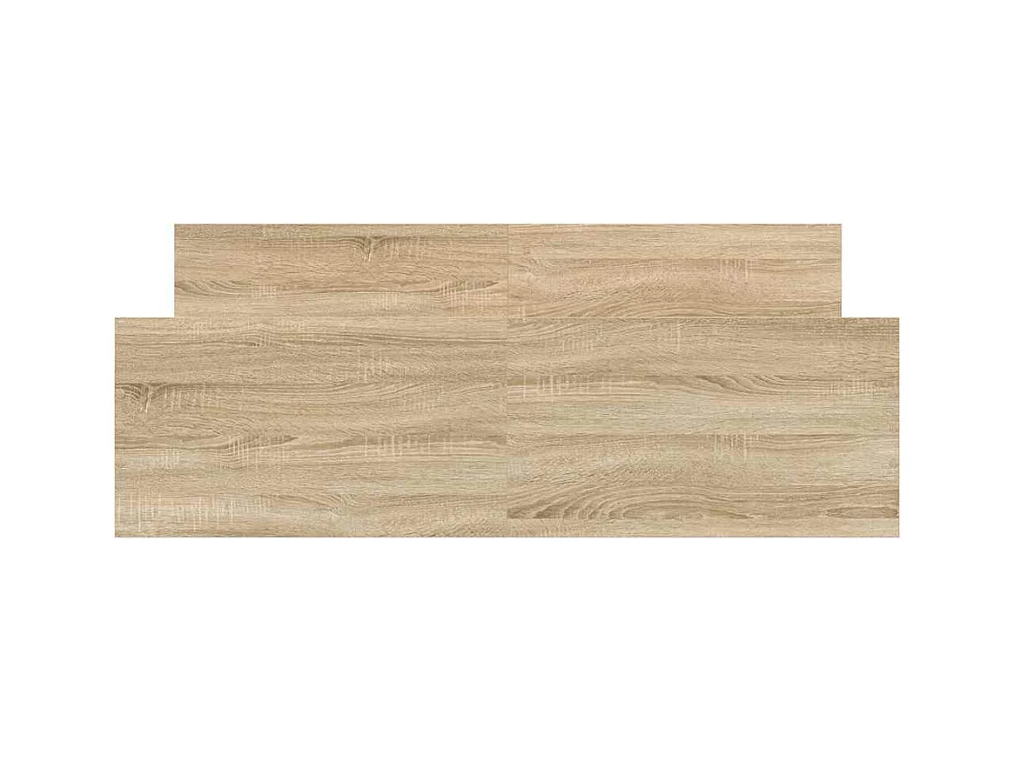 Struttura letto senza materasso in rovere Sonoma 150x200 cm